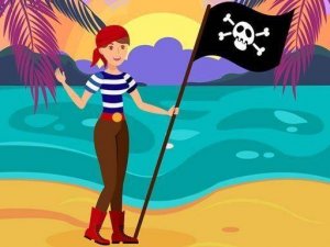 Friendly Pirates Memory Puzzle Game