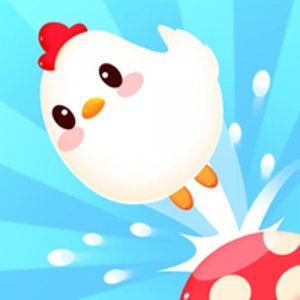 Crazy Chicken Jump Online Puzzle Game - Arcade Puzzle Game