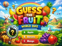 Guess The Fruit World Quiz Online Game - Puzzle Game