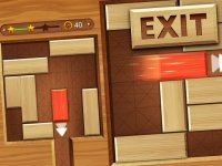 EXIT : Unblock Red Wood Block Puzzle Game - Logic Puzzle Game