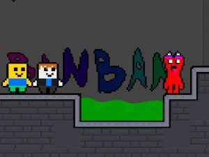 NoobLox vs Garten 2 Player Online Game Co-op Adventure Game