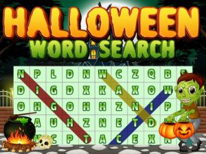 Halloween Words Search Puzzle Game - Word Puzzle Game
