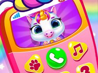 Baby Unicorn Phone Care Game - Virtual Pet Game