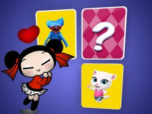 Pucca Memory Card Match Online Puzzle Game