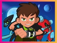 Ben 10 Colorful Universe Online Coloring Game