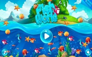 Fish World Match 3 Puzzle