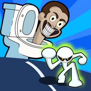 Stickman Vs Skibidi Toilet Online Arcade Game