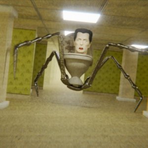 Skibidi in the Backrooms Online Puzzle Game
