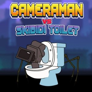 Cameraman vs Skibidi Toilet Online Arcade Game
